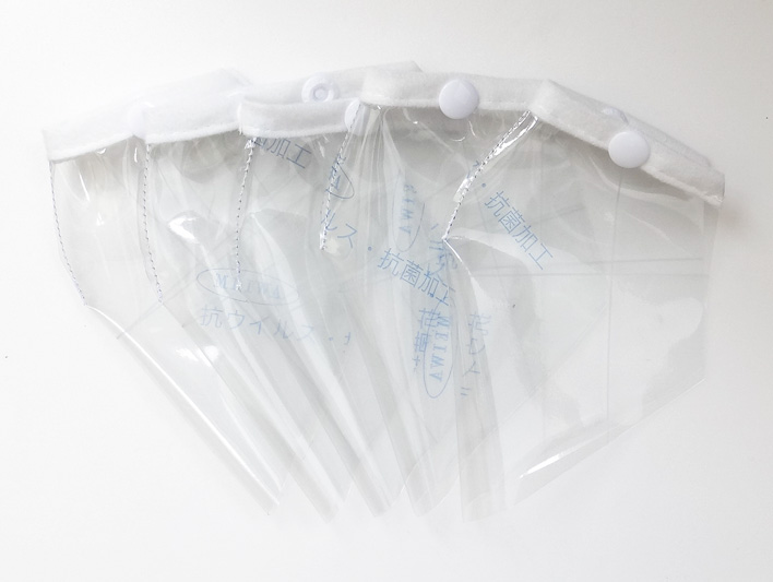 ◎シリカクリン抗菌消臭立体マスク　ミエマスク用透明シートカバー
